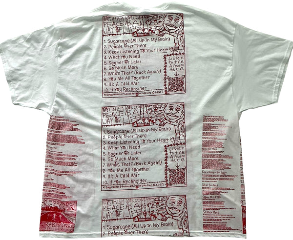 Optimism World Peace As A Way Of Life (The Wearable Album) Tee (Size 3XL)