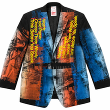 Load image into Gallery viewer, The Words Hold Power Life Is Service Blazer