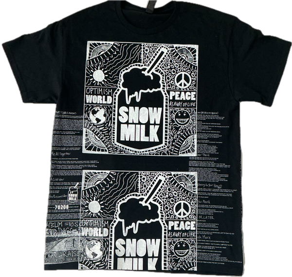 Optimism World Peace As A Way Of Life (The Wearable Album) Tee (Size Medium)