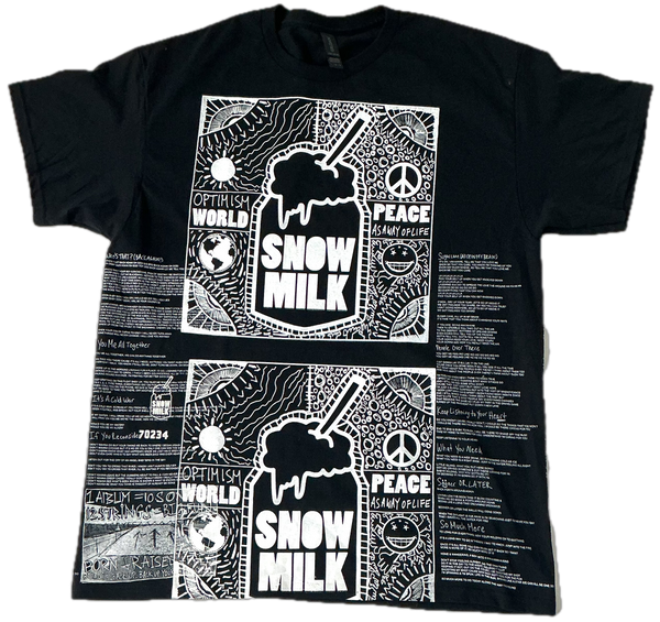 Optimism World Peace As A Way Of Life (The Wearable Album) Tee (Size Large)