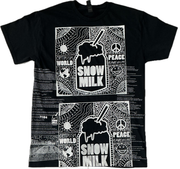 Optimism World Peace As A Way Of Life (The Wearable Album) Tee (Size Medium)