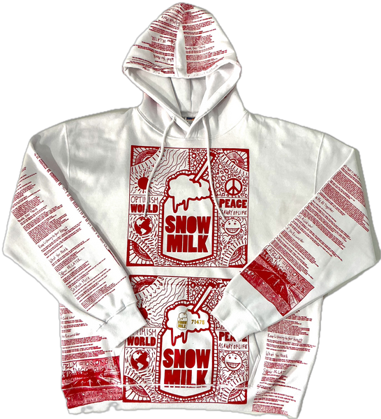 Optimism World Peace As A Way Of Life (The Wearable Album) Hoodie (Size 2X)