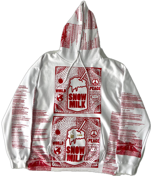 Optimism World Peace As A Way Of Life (The Wearable Album) Hoodie (Size 2X)