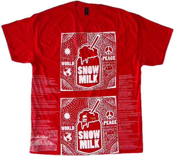 Optimism World Peace As A Way Of Life (The Wearable Album) Tee (Size XL)