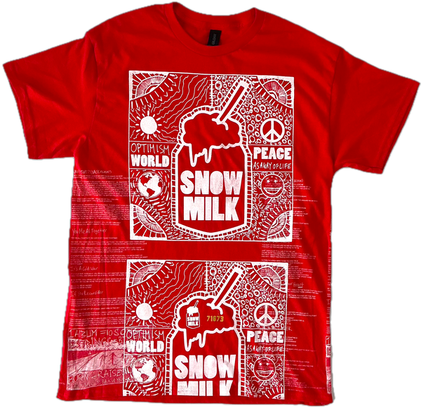 Optimism World Peace As A Way Of Life (The Wearable Album) Tee (Size Medium)