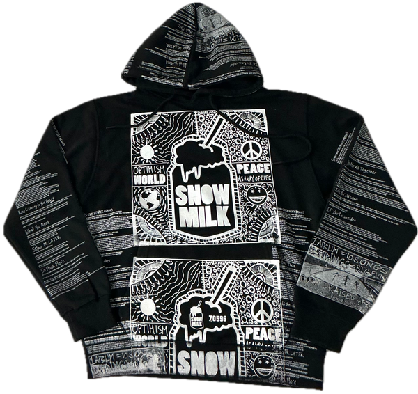 Optimism World Peace As A Way Of Life (The Wearable Album) Hoodie (Size Small)