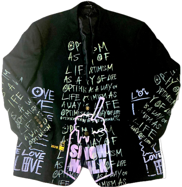 Optimism As A Way Of Life Blazer (Size 50R)