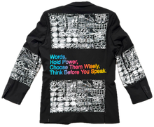 Load image into Gallery viewer, The Words Hold Power Blazer