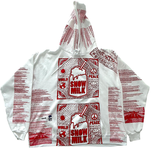 Optimism World Peace As A Way Of Life (The Wearable Album) Hoodie (Size 2XL)