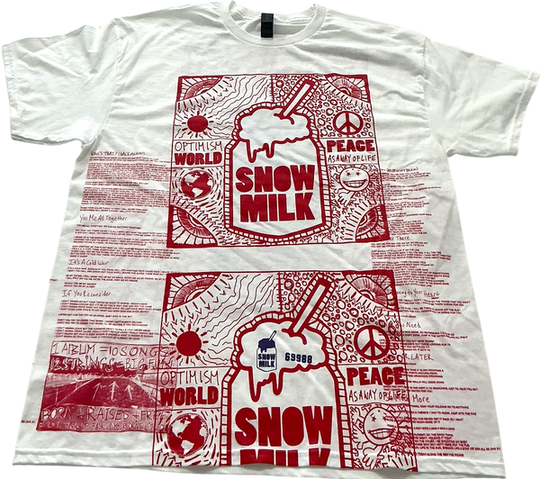 Optimism World Peace As A Way Of Life (The Wearable Album) Tee (Size Large)