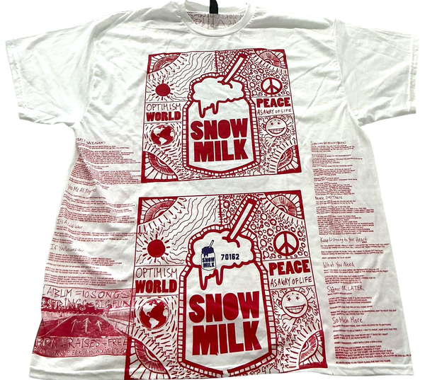 Optimism World Peace As A Way Of Life (The Wearable Album) Tee (Size XL)