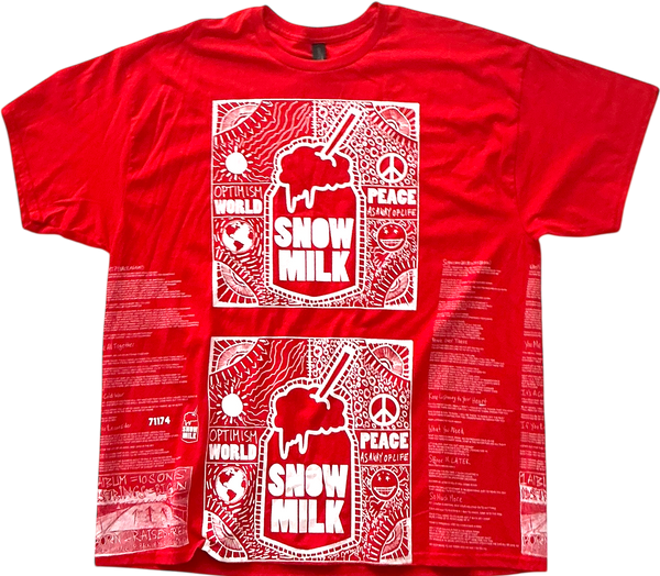 Optimism World Peace As A Way Of Life (The Wearable Album) Tee (Size 2XL)