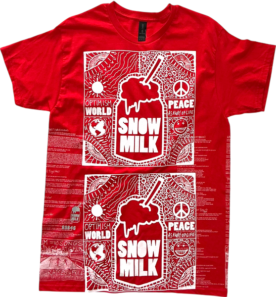 Optimism World Peace As A Way Of Life (The Wearable Album) Tee (Size Medium)