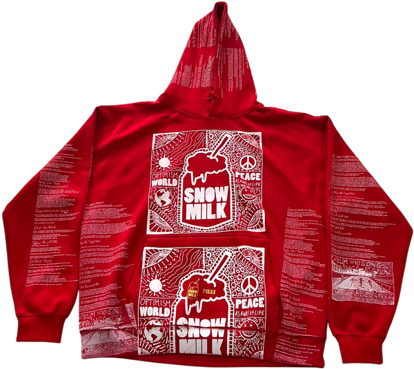 Optimism World Peace As A Way Of Life (The Wearable Album) Hoodie (Size 2XL)