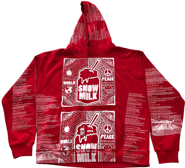 Optimism World Peace As A Way Of Life (The Wearable Album) Hoodie (Size XL)