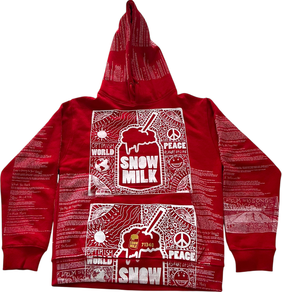 Optimism World Peace As A Way Of Life (The Wearable Album) Hoodie (Size Small)