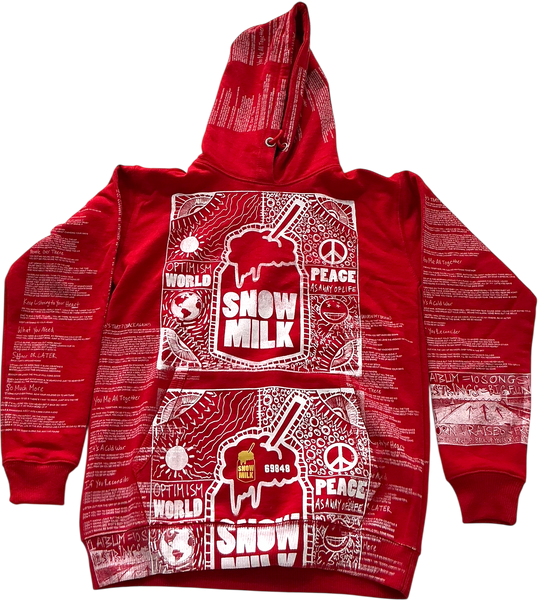 Optimism World Peace As A Way Of Life (The Wearable Album) Hoodie (Size XS)