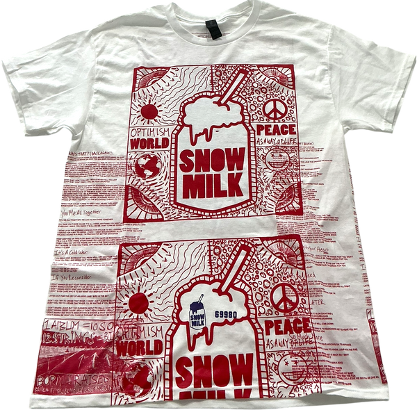 Optimism World Peace As A Way Of Life (The Wearable Album) Tee (Size Medium)