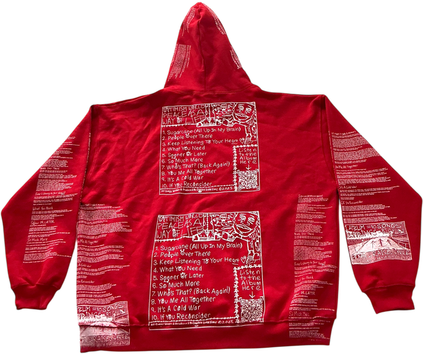 Optimism World Peace As A Way Of Life (The Wearable Album) Hoodie (Size 3XL)