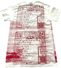 Load image into Gallery viewer, Optimism World Peace As A Way Of Life (The Wearable Album) Tee (Size Small)