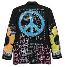 Load image into Gallery viewer, The World Peace 1 Luv — First Class Blazer (Available In All Sizes)