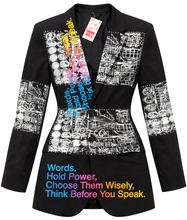 Load image into Gallery viewer, The Words Hold Power Blazer