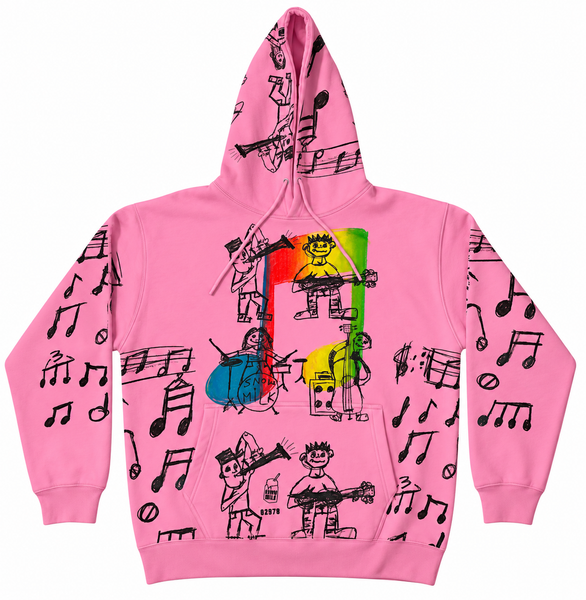 Music Notes Hoodie (Available In All Sizes)