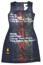 Load image into Gallery viewer, Words Hold Power Dress (Size Women&#39;s 2)
