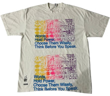 Load image into Gallery viewer, Words Hold Power 6.5oz Tee (Size Large)

