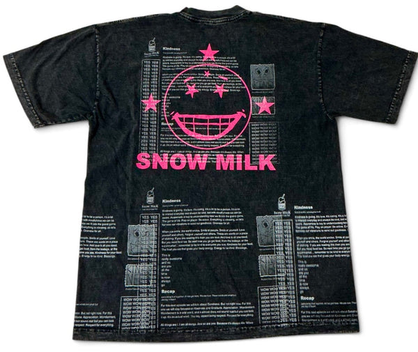 Snow Milk Kindness 6.5oz Tee (Size Large)