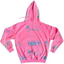 Load image into Gallery viewer, Positive Shipping Label Hoodie (Size XL)
