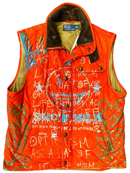 Optimism As A Way Of Life Vest (Size Medium)