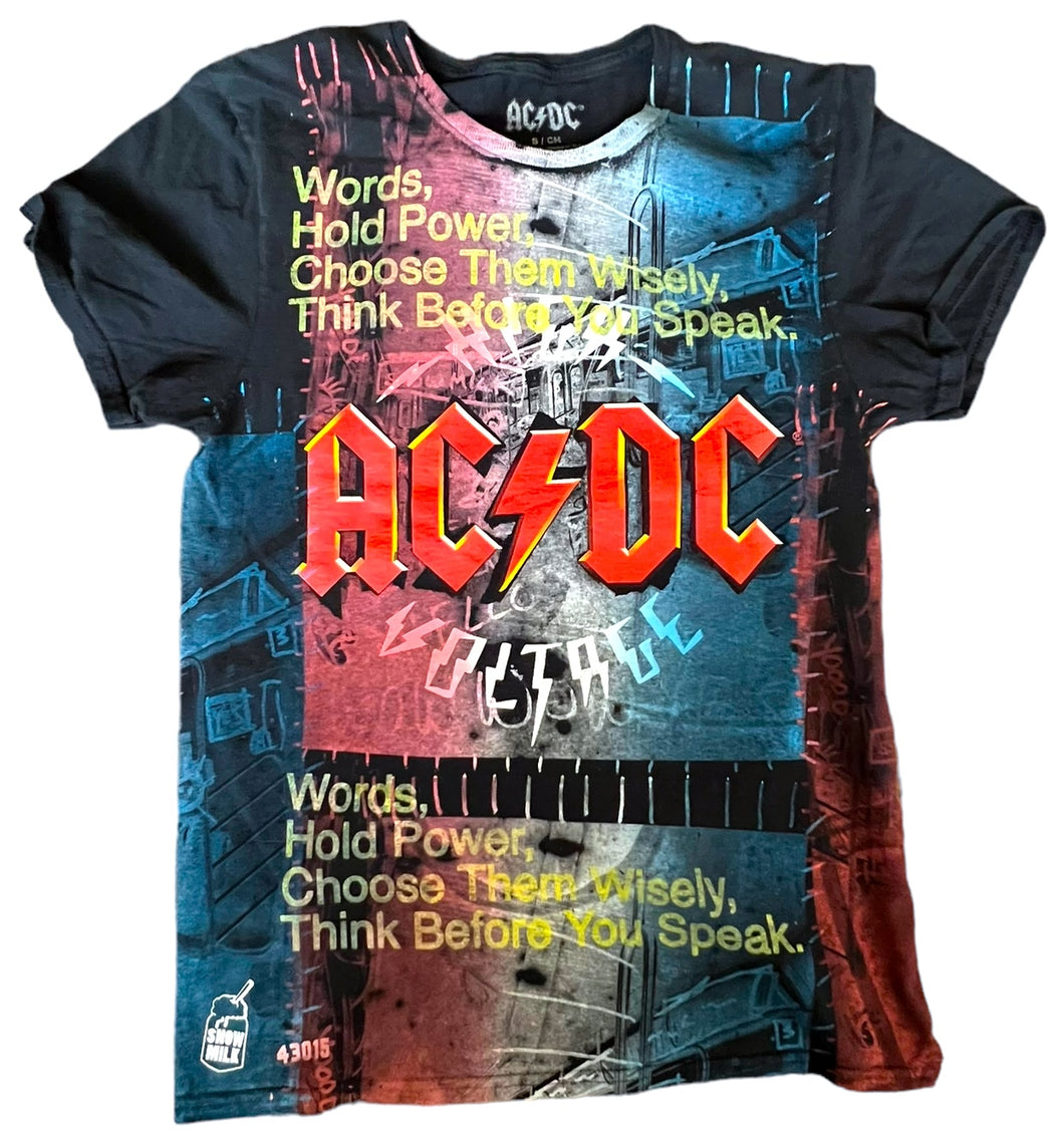 ACDC X Snow Milk Custom Tee (Size Small)