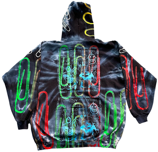 Lucha Paperclips Hoodie (Size 2XL)