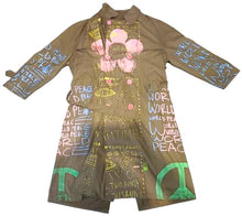 Load image into Gallery viewer, World Peace Custom Trench Coat (Size 44R)
