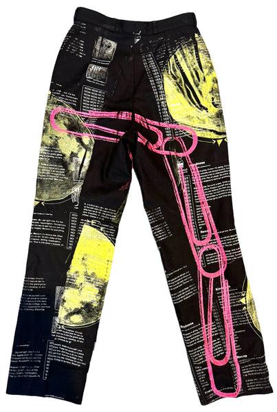 Lucha Paperclips Pants (Size Women's 8)