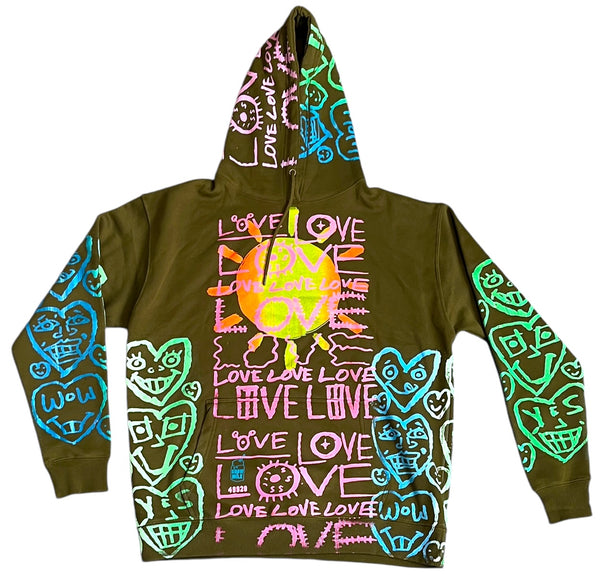 Love Love Love Hoodie (Size XL)