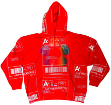 Load image into Gallery viewer, Positive Shipping Label Hoodie (Size 2XL)
