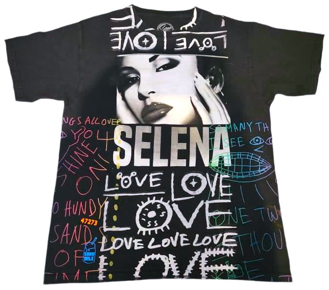 Selena X Snow Milk Custom Tee (Size Medium)