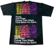 Load image into Gallery viewer, Words Hold Power Tee (Size Medium)
