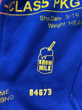 Load image into Gallery viewer, Positive Shipping Label Hoodie (Size Large)
