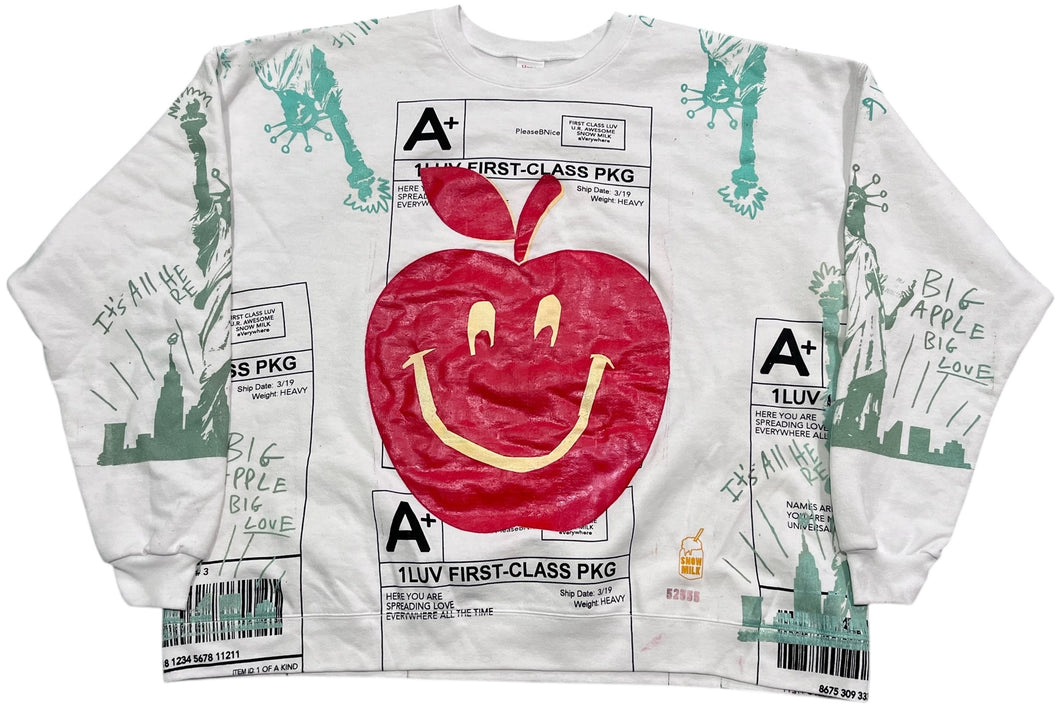 Big Apple Big Love Crewneck (Size 3XL)