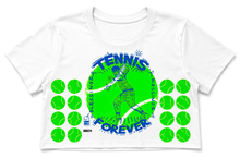 Load image into Gallery viewer, Tennis Forever Crop Top (Available In All Sizes)
