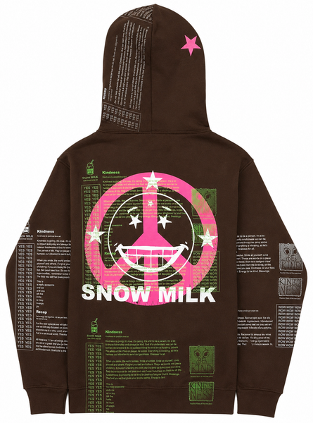 Snow Milk Kindness Hoodie (Available In All Sizes)