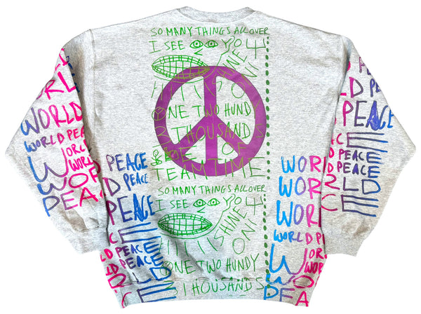 World Peace Crewneck (Size XL)