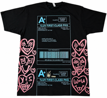 Load image into Gallery viewer, Positive Shipping Label Tee (Size XL)
