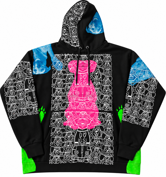 Cats & Dogs Hoodie (DOGS) (Available In All Sizes)