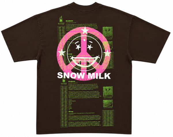 Snow Milk Kindness Tee (Available In All Sizes)
