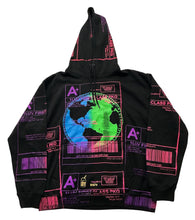 Load image into Gallery viewer, Positive Shipping Label Hoodie (Size XL)
