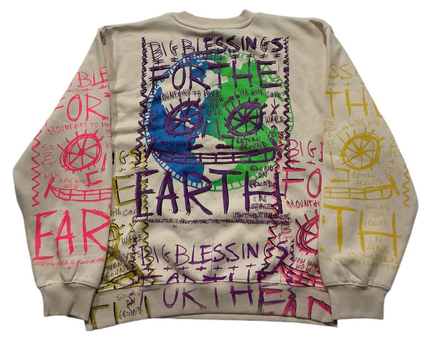 Earth Blessings Crewneck (Size Medium)